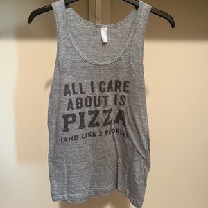 American Apparel Heather Gray Tank Top